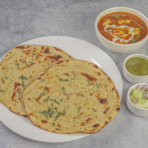 Shahi Paneer with Laccha Paratha [2 pcs]