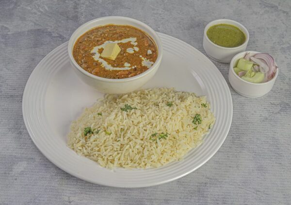 Dal Makhani with Rice