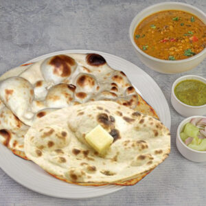 Dal Tadka with Butter Roti [4 pcs]